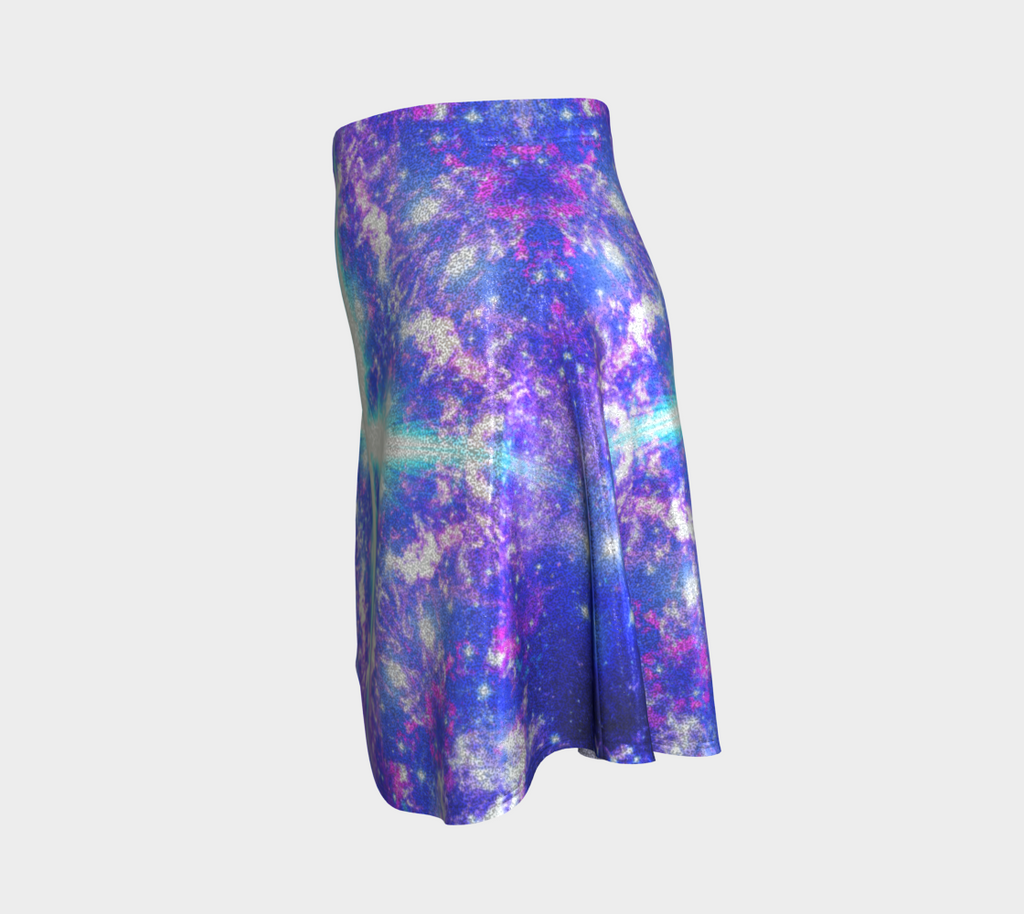 Amen Jin's Iridescent Desires Flared Skirt