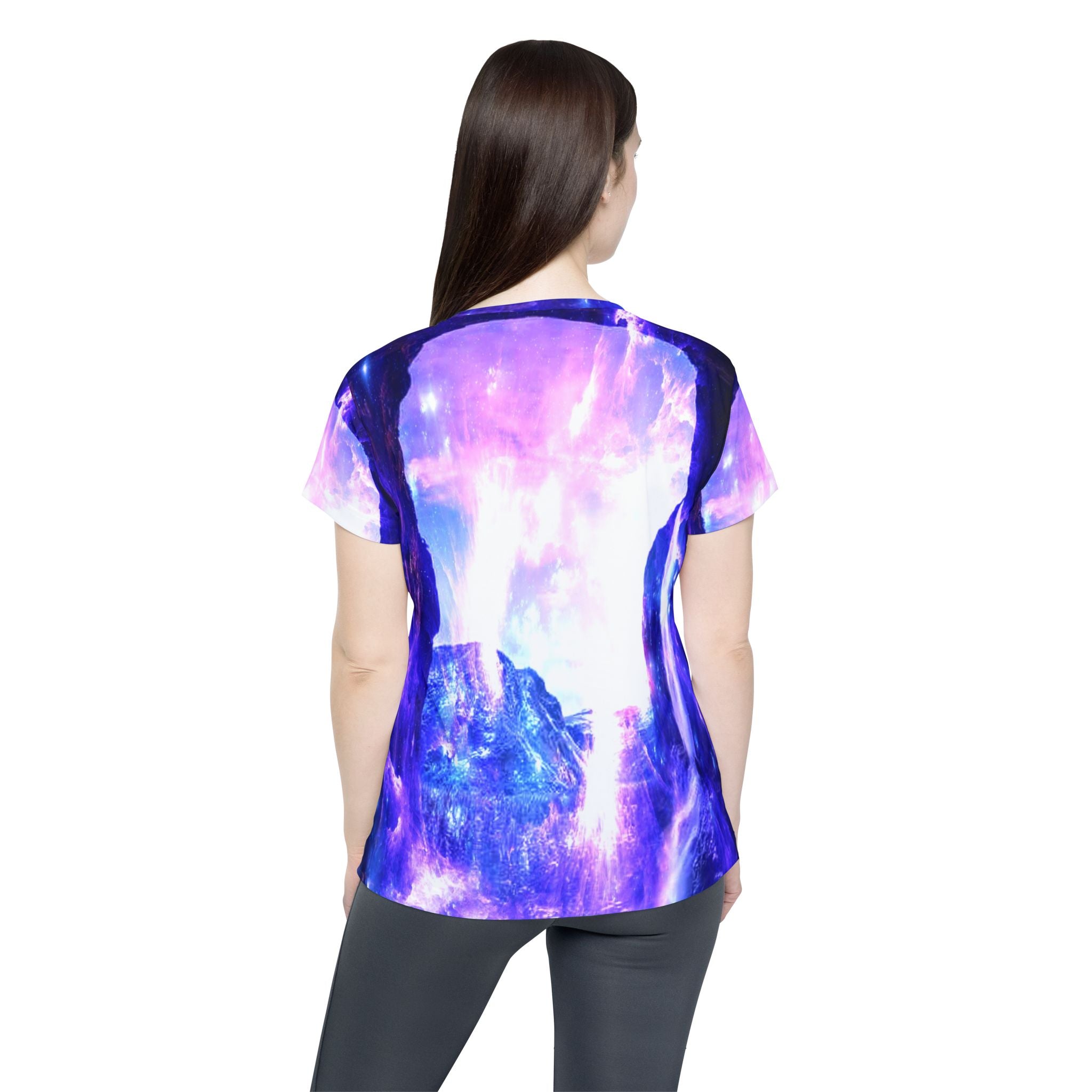Amethyst Sapphire Hideaway Mountain Dreams Women Sports Jersey