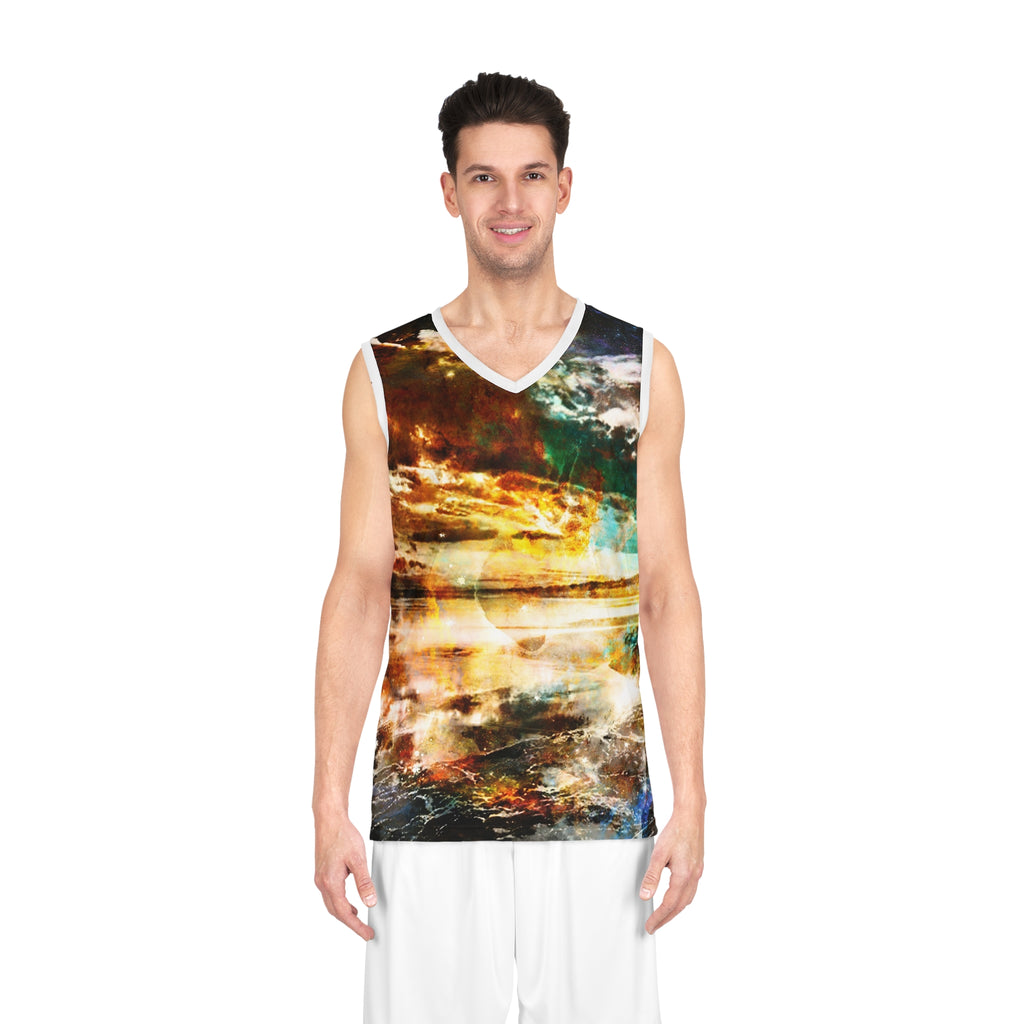 Breathe Again Dancing Sea Dreams Basketball Jersey