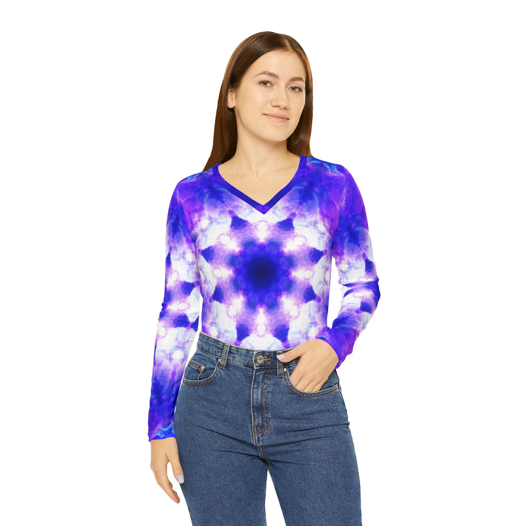 Ad Amorem Amisi Dreams Desires Long Sleeve V-neck Shirt