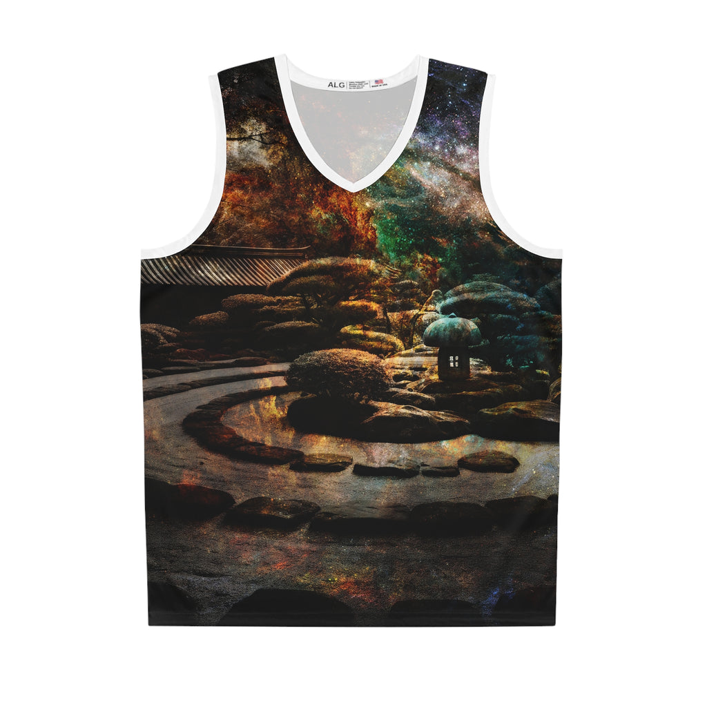 Breathe Again Tranquil Garden Dreams Basketball Jersey