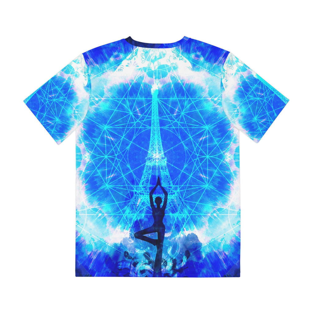 Amen Jin's Blue Sun Parisian Meditations Men's Polyester Tee