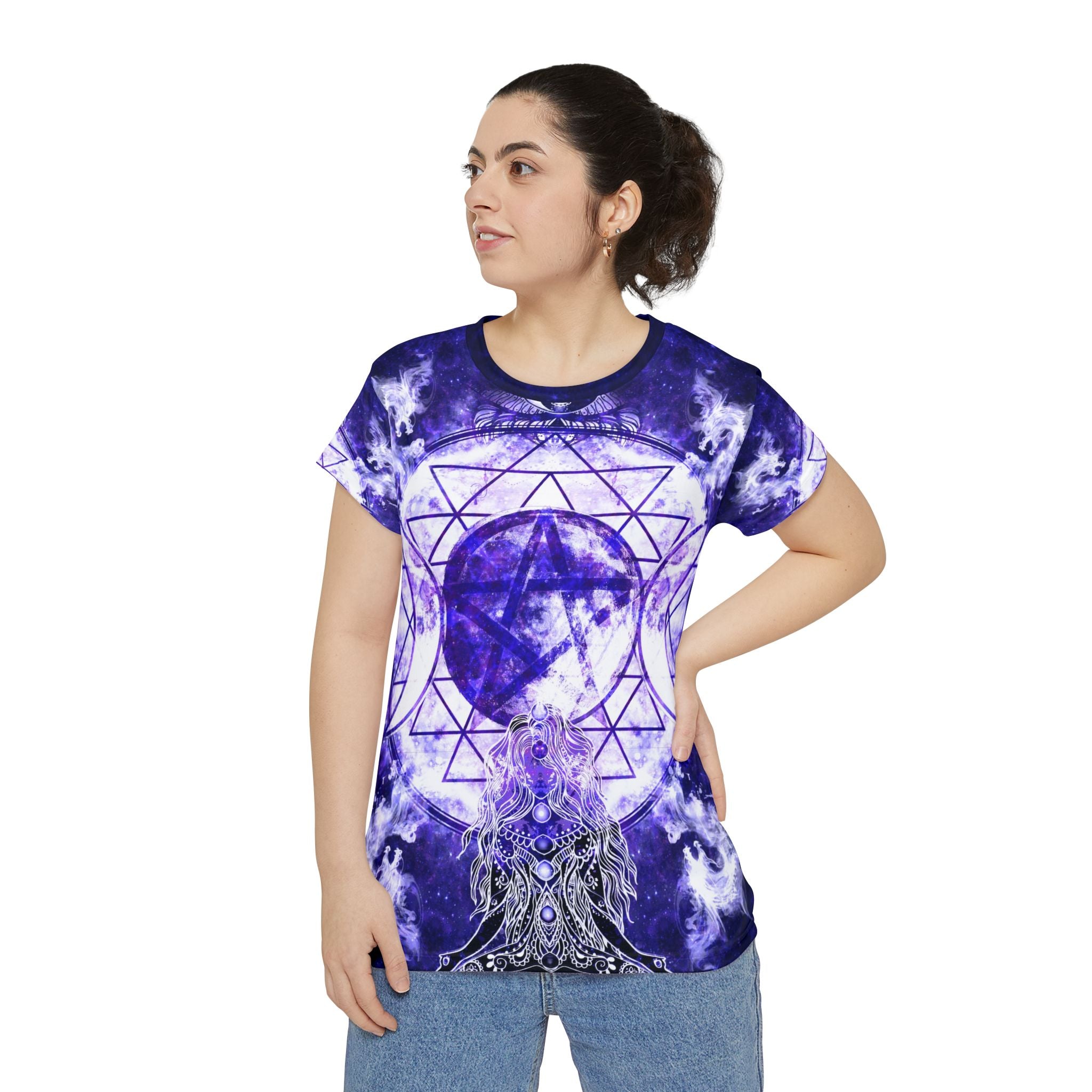 Katerina's Dragon's Eye Magickal Awakening Meditations Women's Short Sleeve