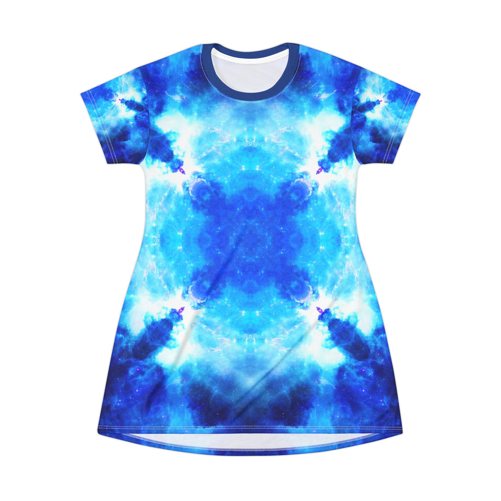 Amen Jin's Mandala of Dragon Fire Desires T-Shirt Dress