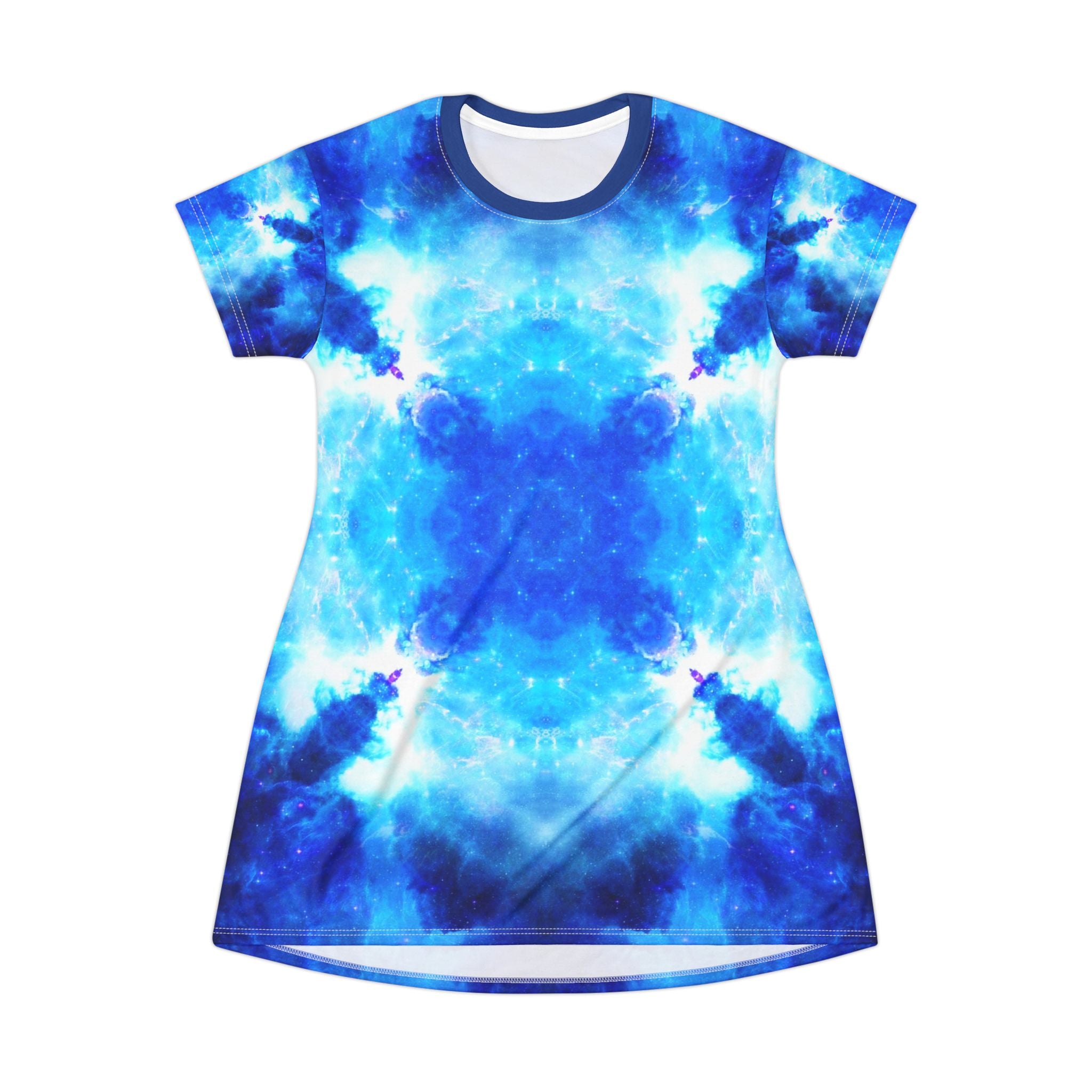 Amen Jin's Mandala of Dragon Fire Desires T-Shirt Dress