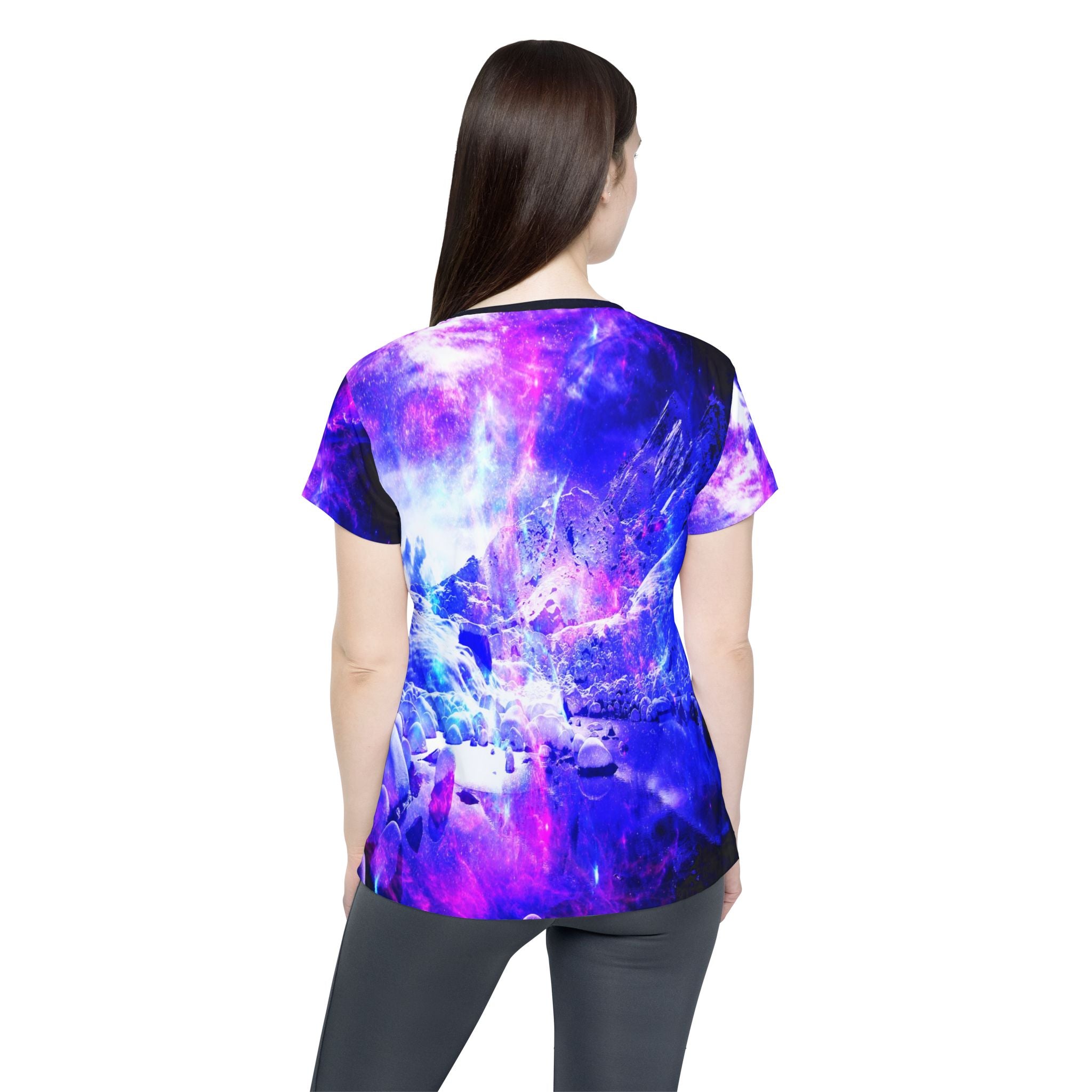 Amethyst Yule Night Dreams Women's Sports Jersey