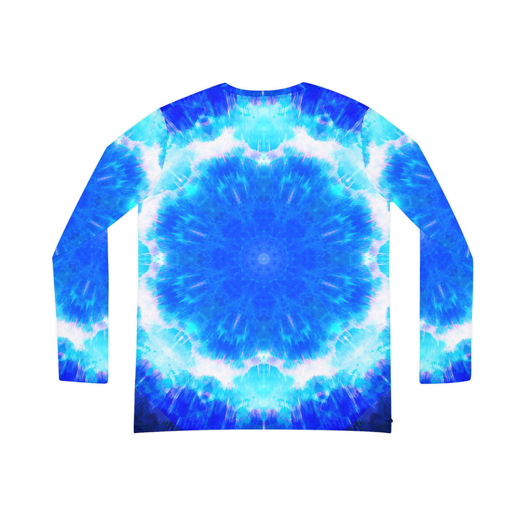 Amen Jin's Blue Sun Desires Long Sleeve V-neck Shirt