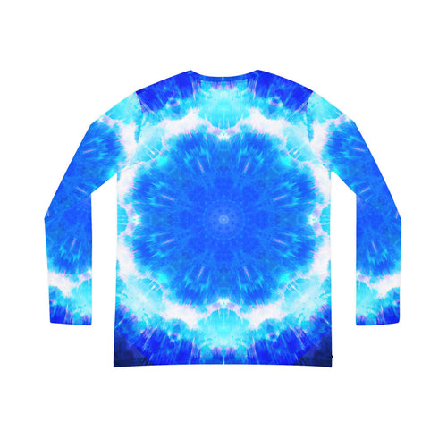 Amen Jin's Blue Sun Desires Long Sleeve V-neck Shirt