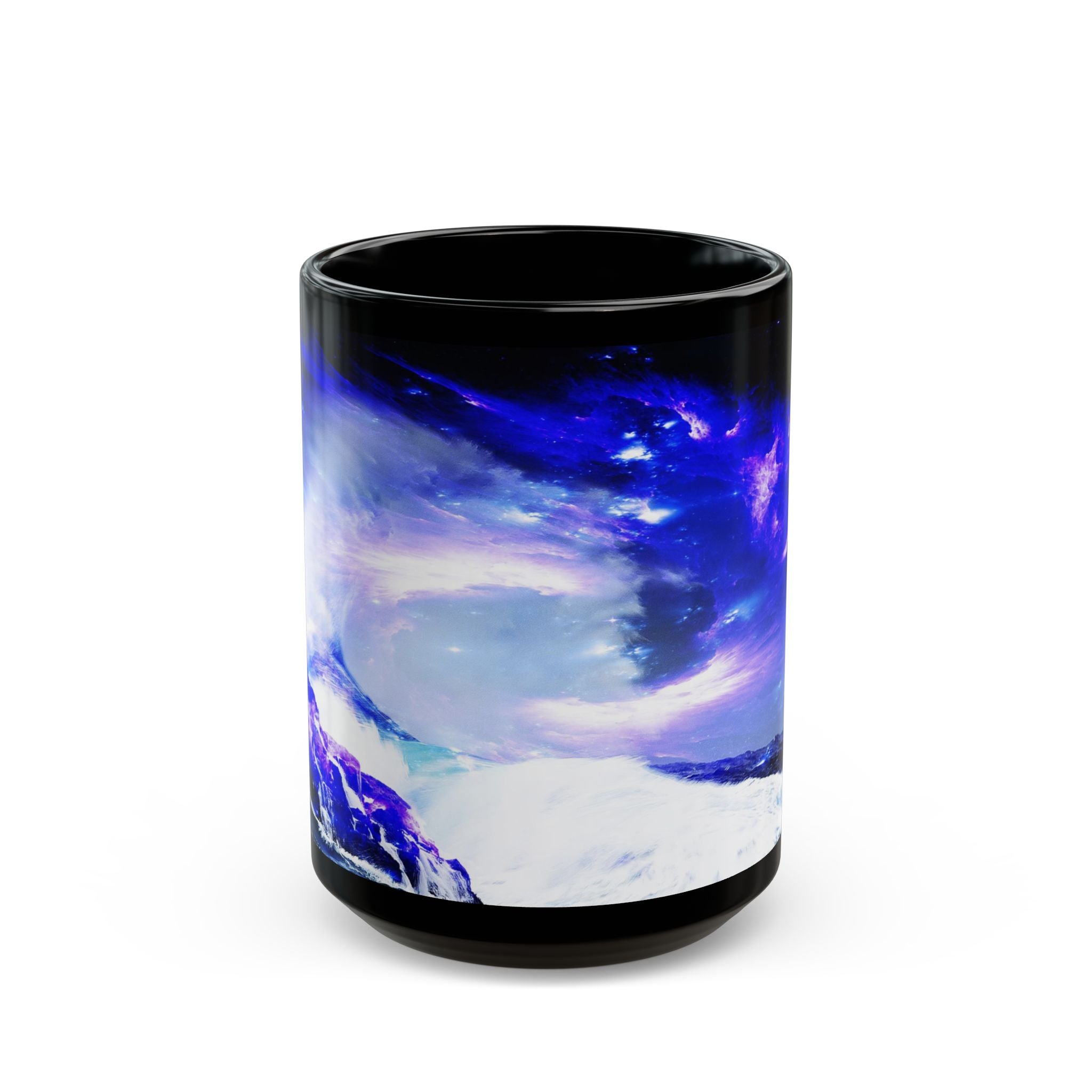 Amethyst Sapphire Serenity Bay Dreams Black Mug