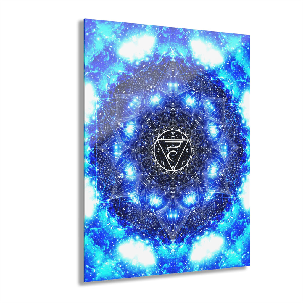 Vishuddi Meditations Acrylic Print (French Cleat Hanging)