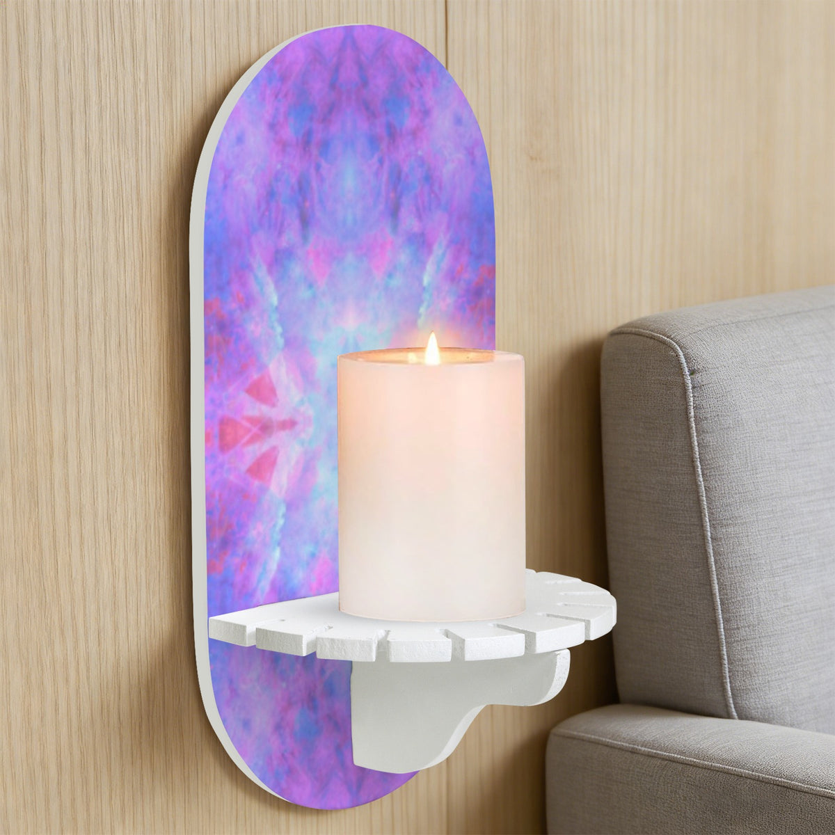 Katerina's Tomorrow Girl Desires Wall Mounted Candle Holder | Ships from USA