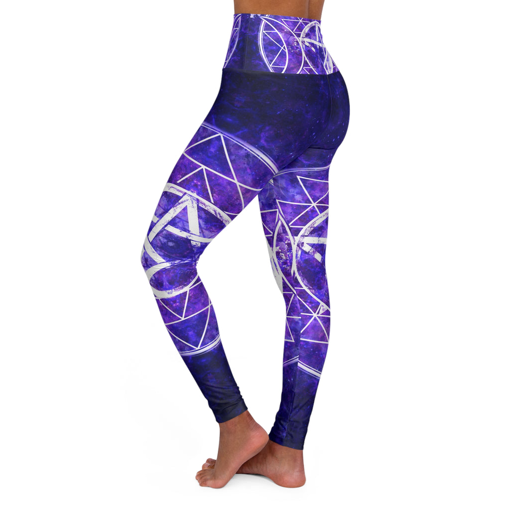 Katerina's Dragon's Eye Triple Goddess Meditations High Waisted Yoga Leggings