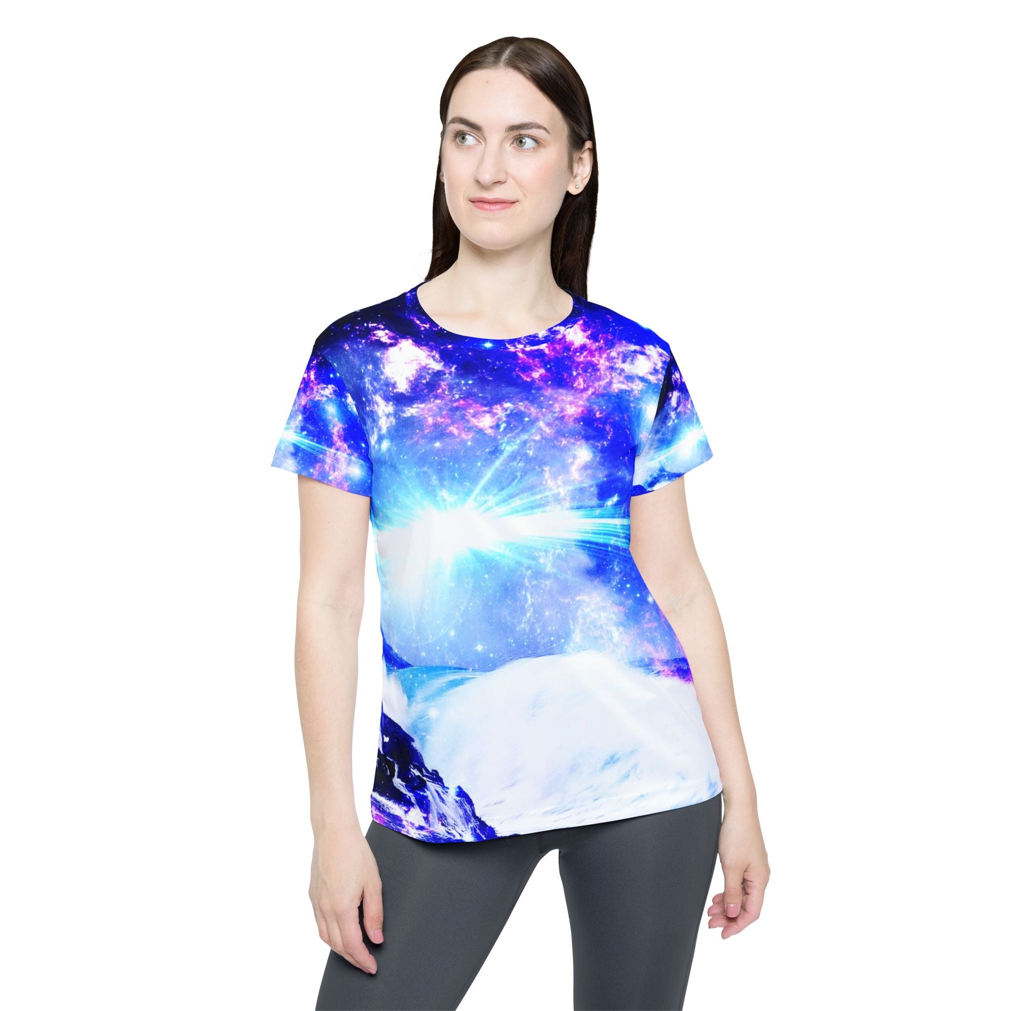 Iridescent Serenity Bay Dreams Women's Sports Jersey