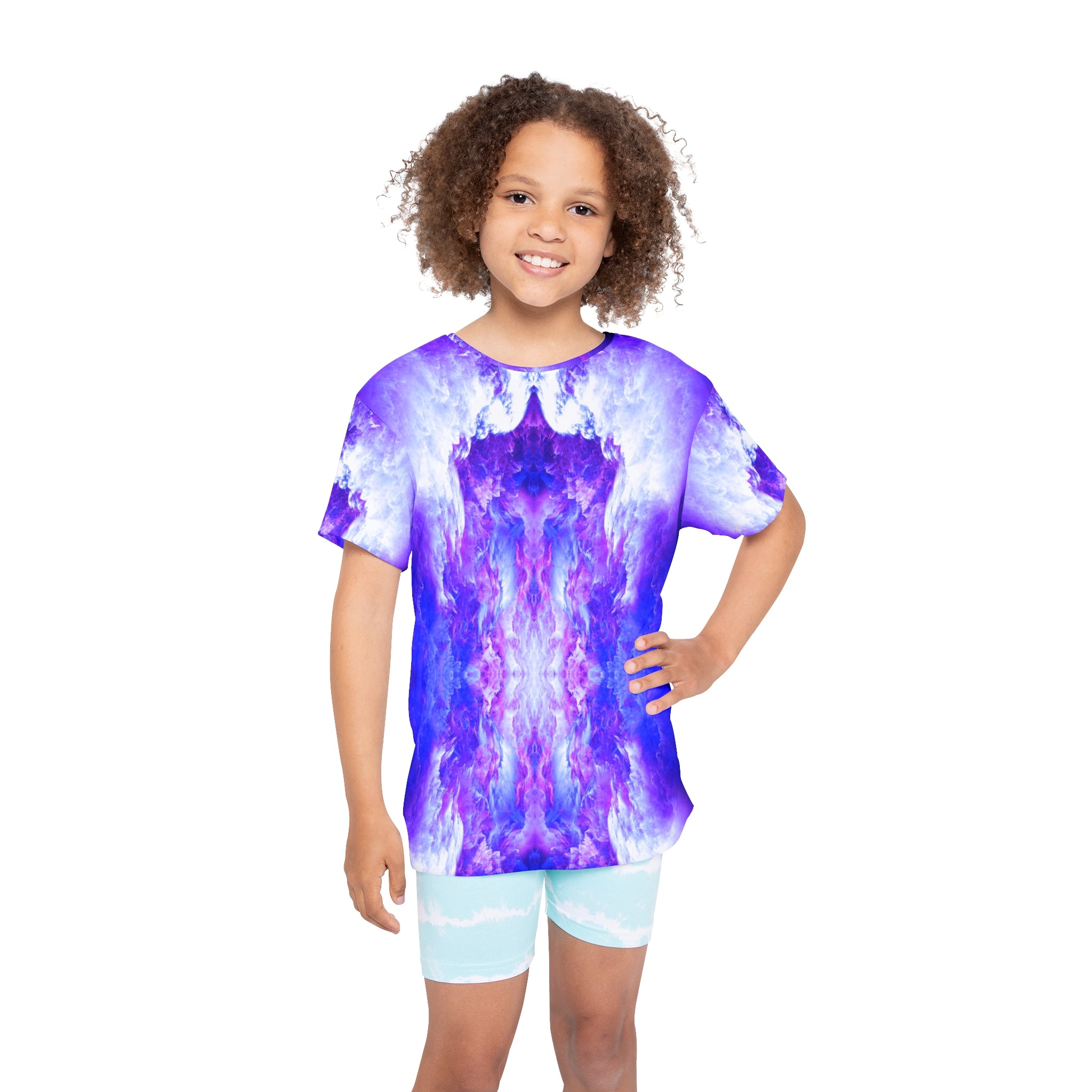 Katerina's Periwinkle Desires Kids Sports Jersey
