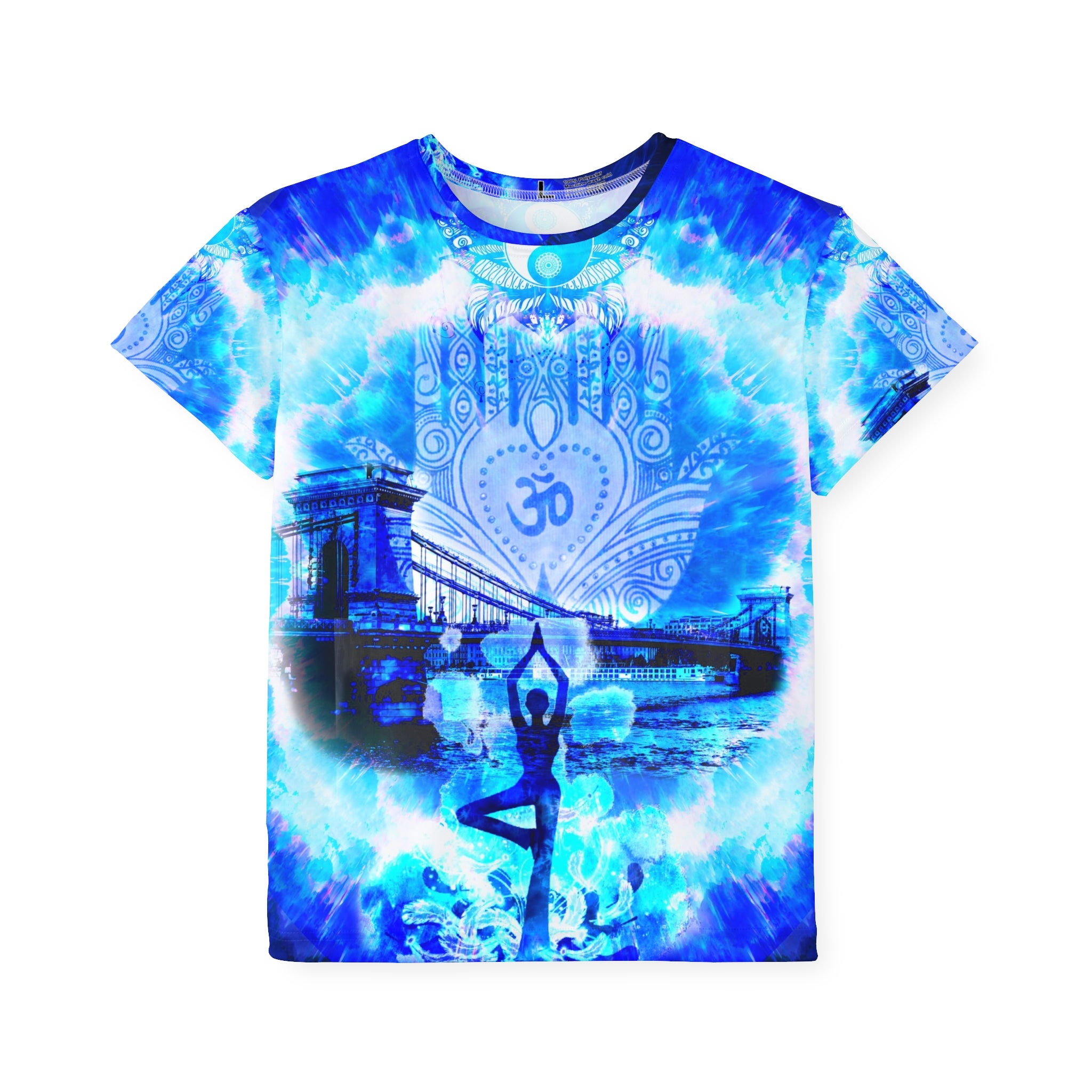 Amen Jin's Blue Sun Budapest Meditations Kids Sports Jersey