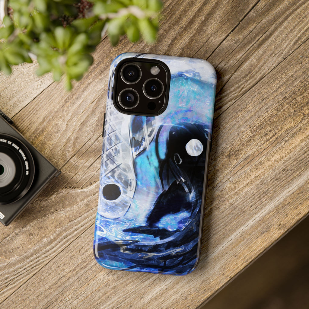 Amen Jin's Lotus Desires Koi Dreams Tough Phone Cases