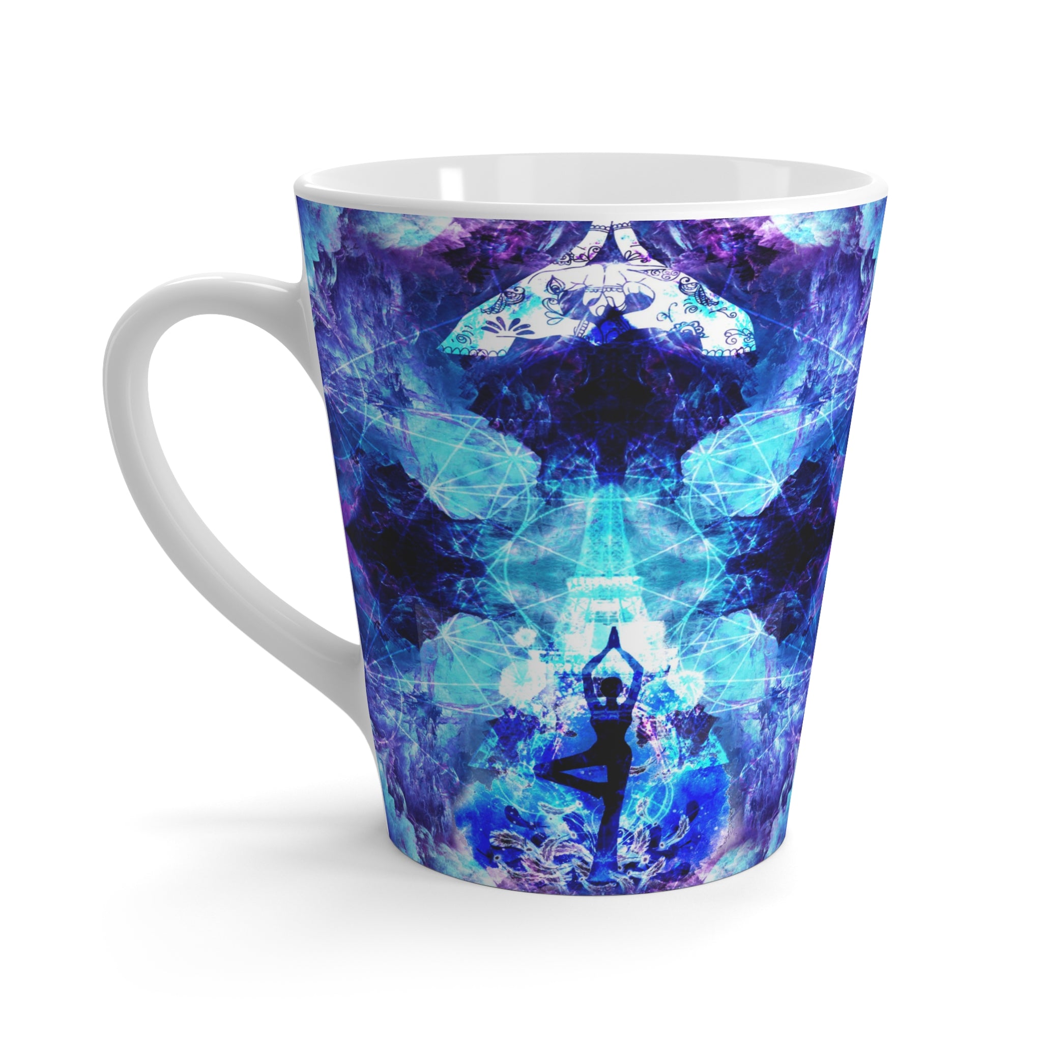Amen Jin's Dragon's Gate Parisian Meditations Latte Mug