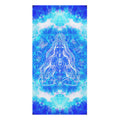 Amen Jin's Blue Sun Cosmic Meditations Mink-Cotton Towel