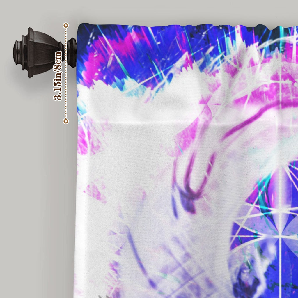 Creation's Koi Meditations Window Curtain 27.6" x 39.4" ( 1 Piece ) | Ships from USA