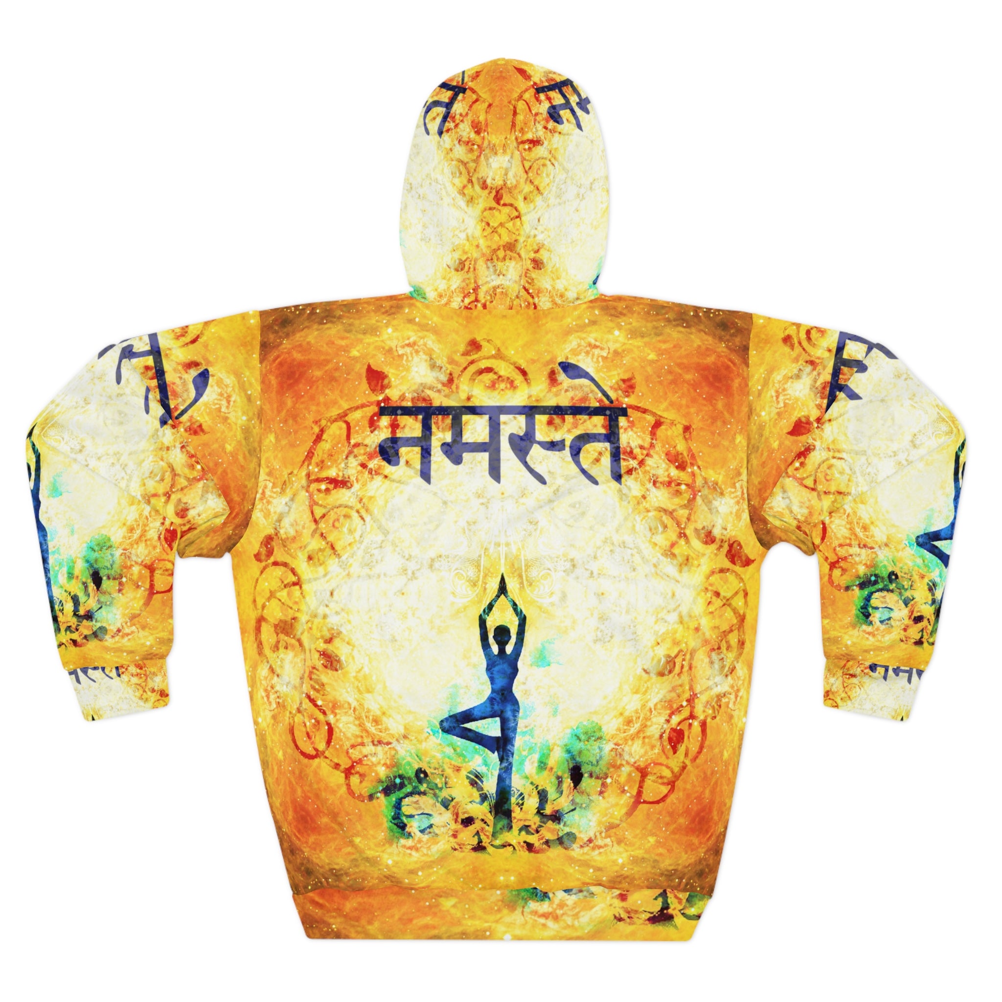 Katerina's Golden Namaste Meditations Unisex Pullover Hoodie
