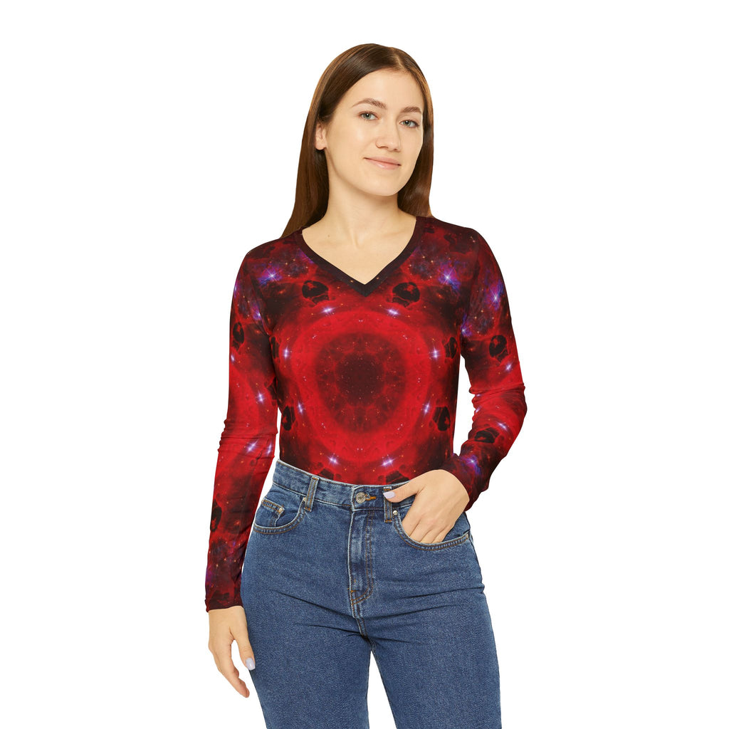 Katerina's Battle Symphony Desires Women's Long Sleeve