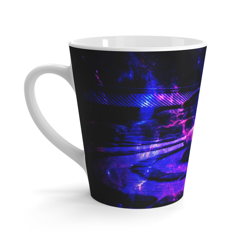 Amethyst Tranquil Garden Dreams Latte Mug