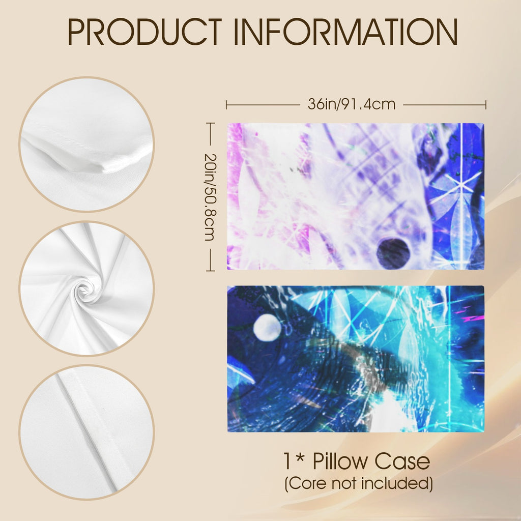 Creation's Koi Meditations Pillow Case 36" x 20"  | Ships from USA