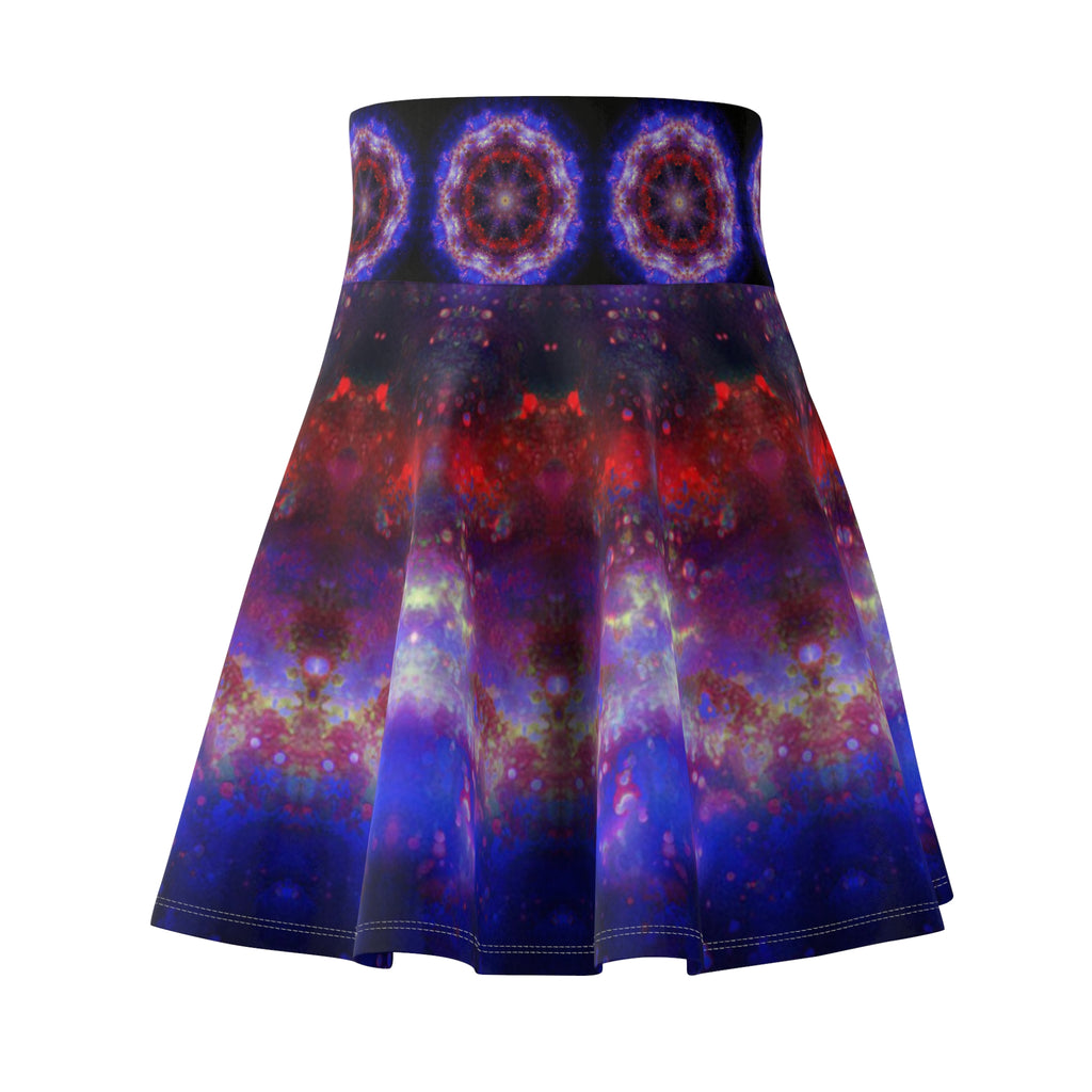 Spirited Marie My Telescope Desires  Women's Skater Skirt