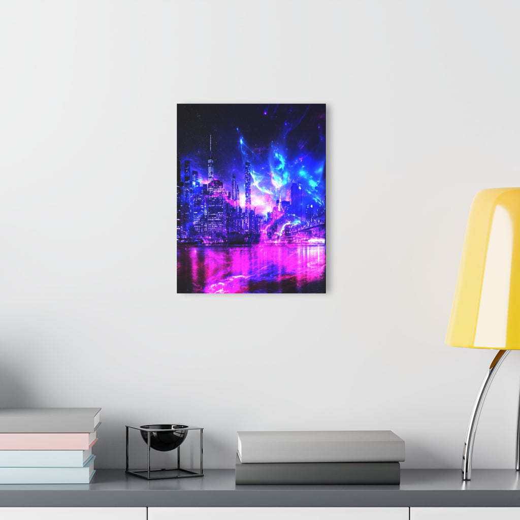 Amethyst New York Dreams Acrylic Prints (French Cleat Hanging)