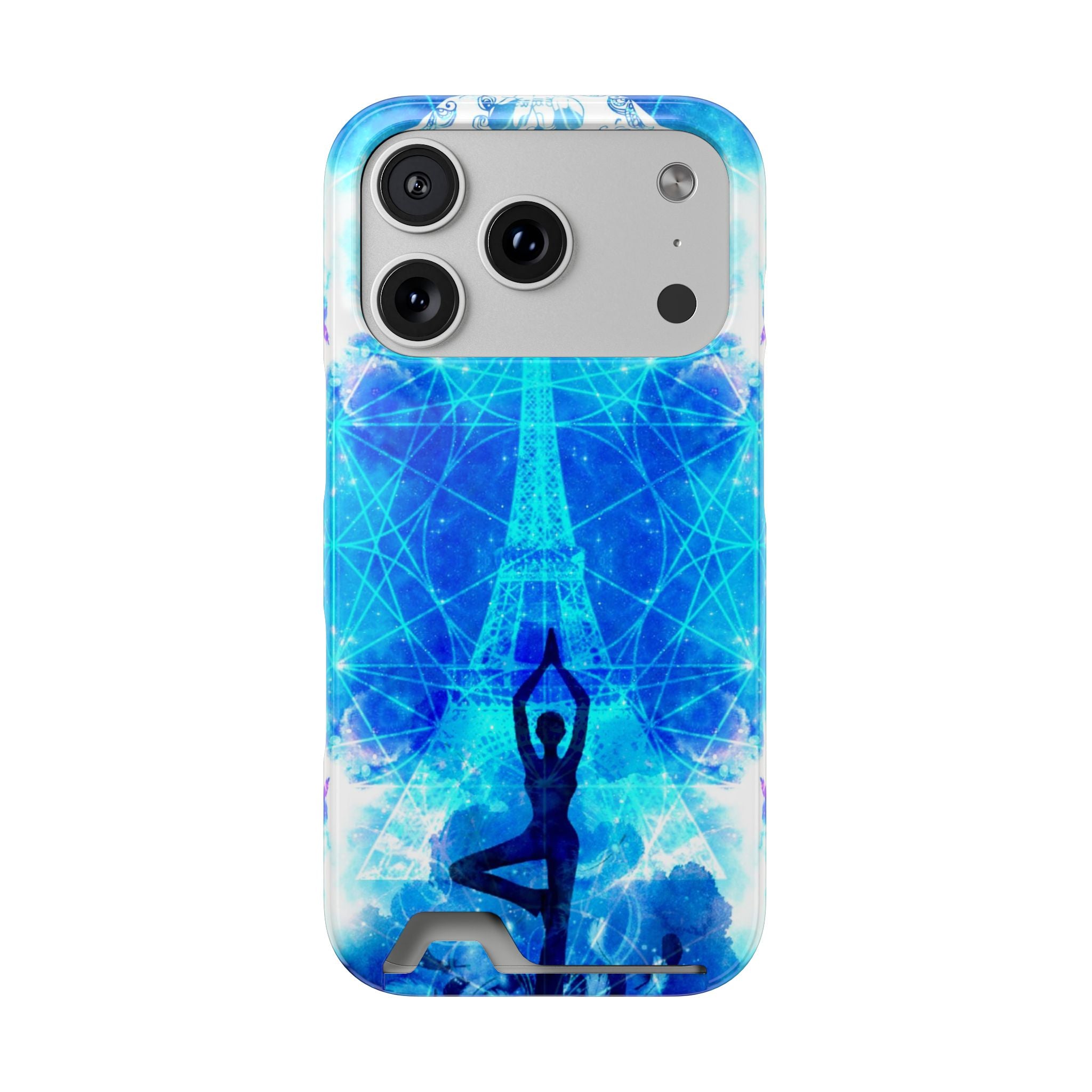 Amen Jin's Mandala of Dragon Fire Parisian Meditations Phone Case W Card Holder