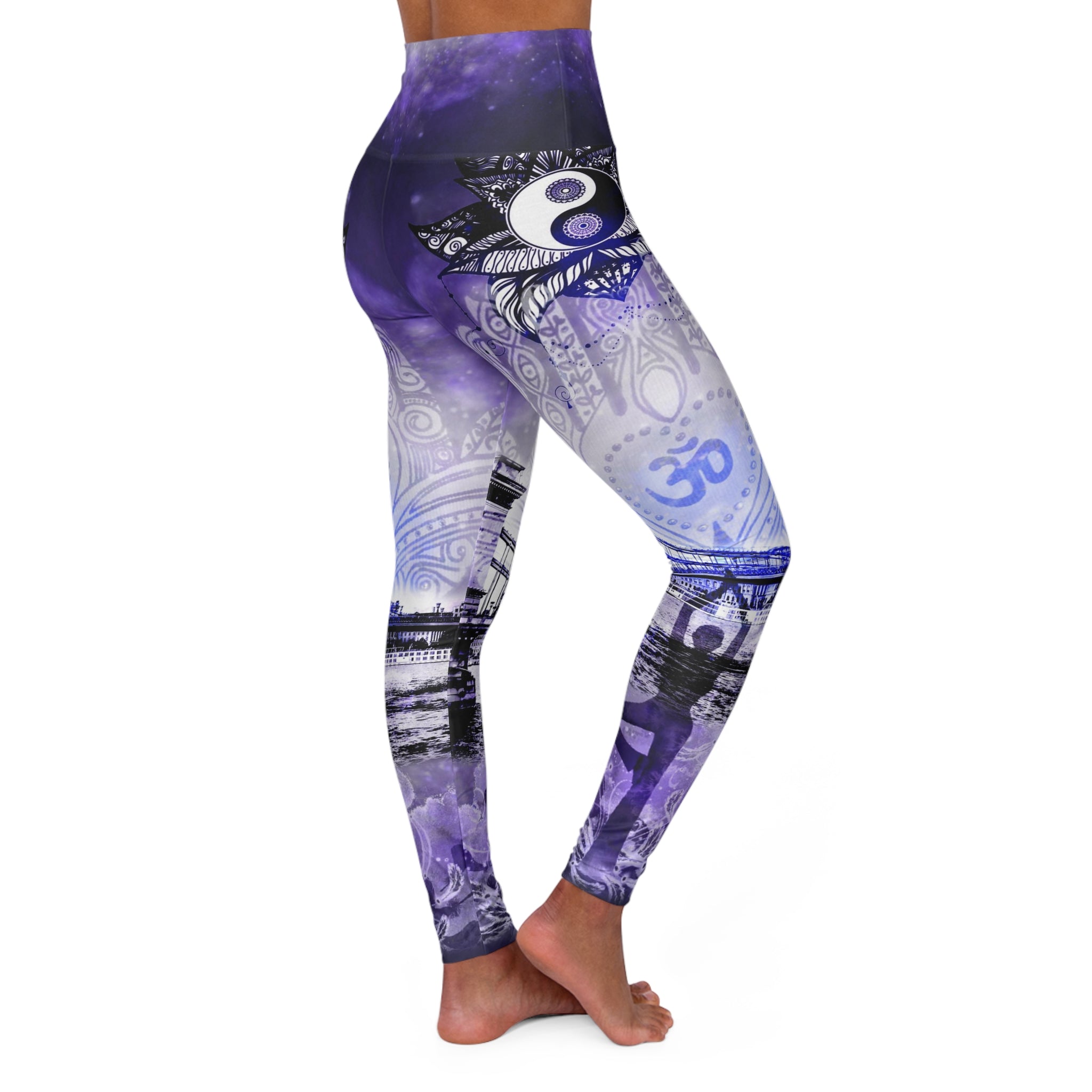 Katerina's We Will Go Home Budapest Meditations High Waisted Yoga Leggings