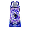 Katerina's I Will Come Again Triple Goddess Meditations Women's Racerback Dress