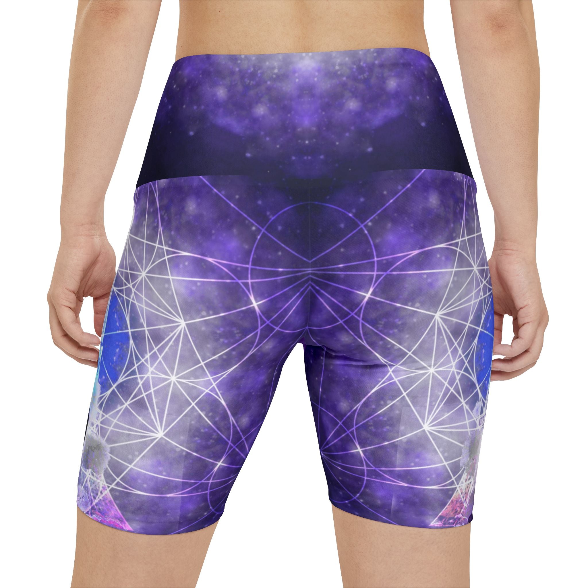 Katerina's We Will Go Home Parisian Meditations Women's Workout Shorts
