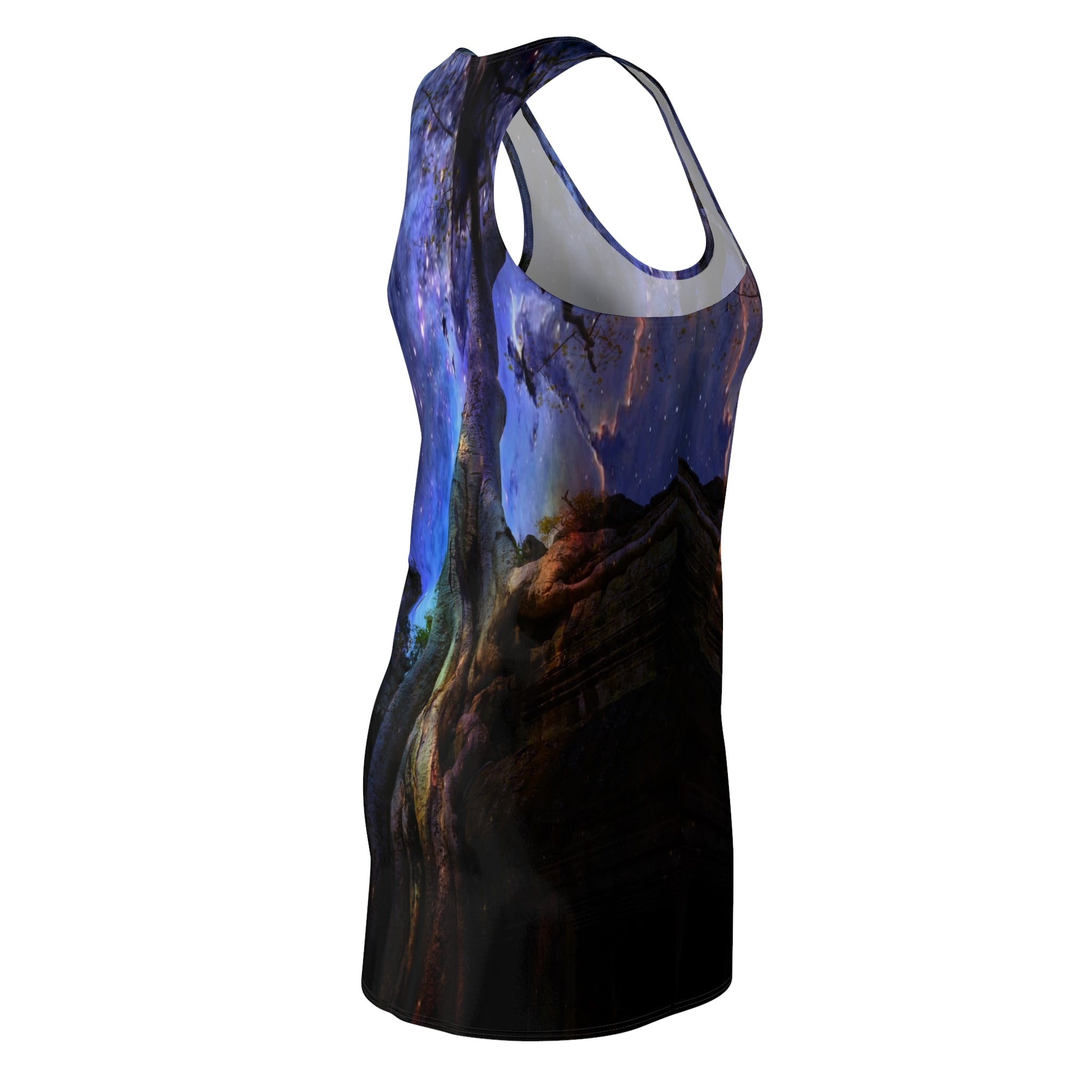 Universal Tree Dreams  Women's Racerback Dress