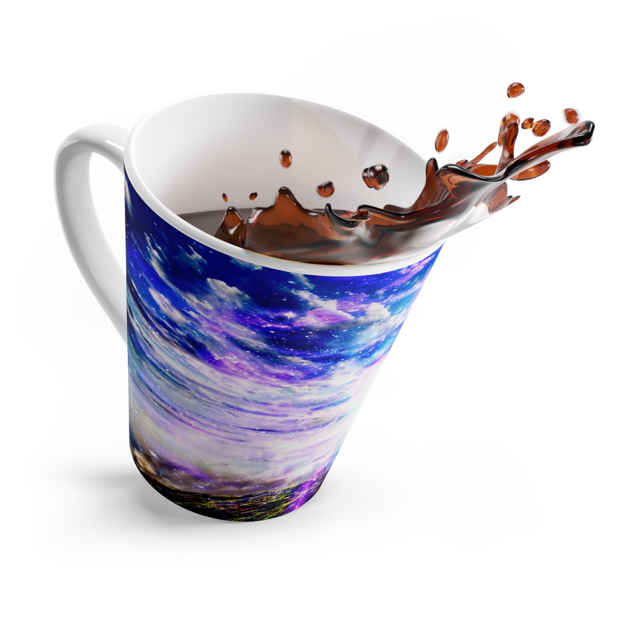 Mystic Dancing Sea Dreams Latte Mug