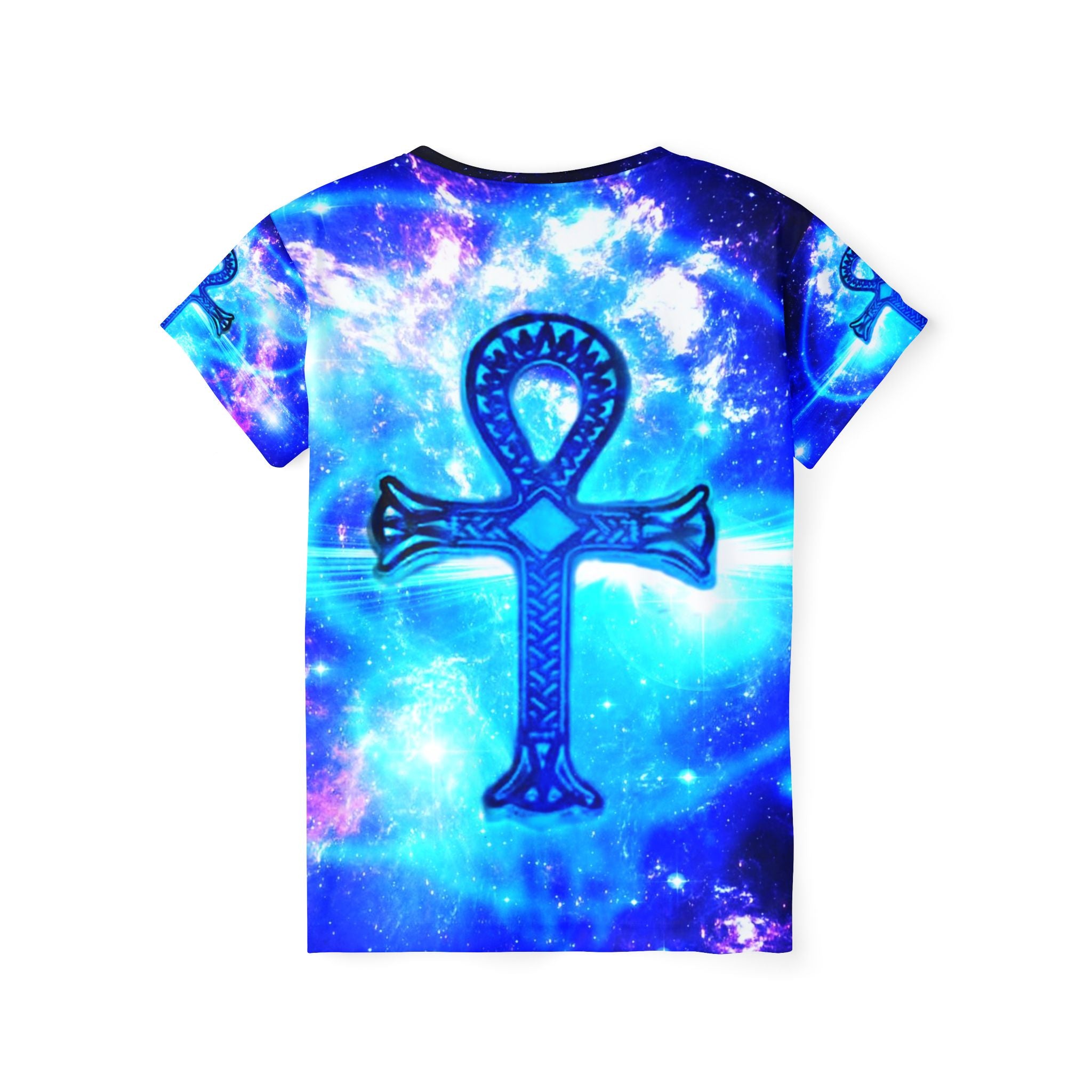 Iridescent Ankh Dreams Women's Sports Jersey