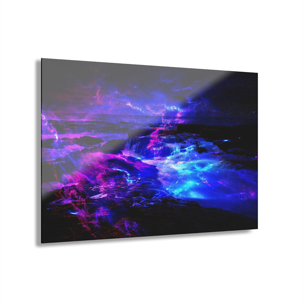 Amethyst Majical Sea Dreams Acrylic Prints (French Cleat Hanging)