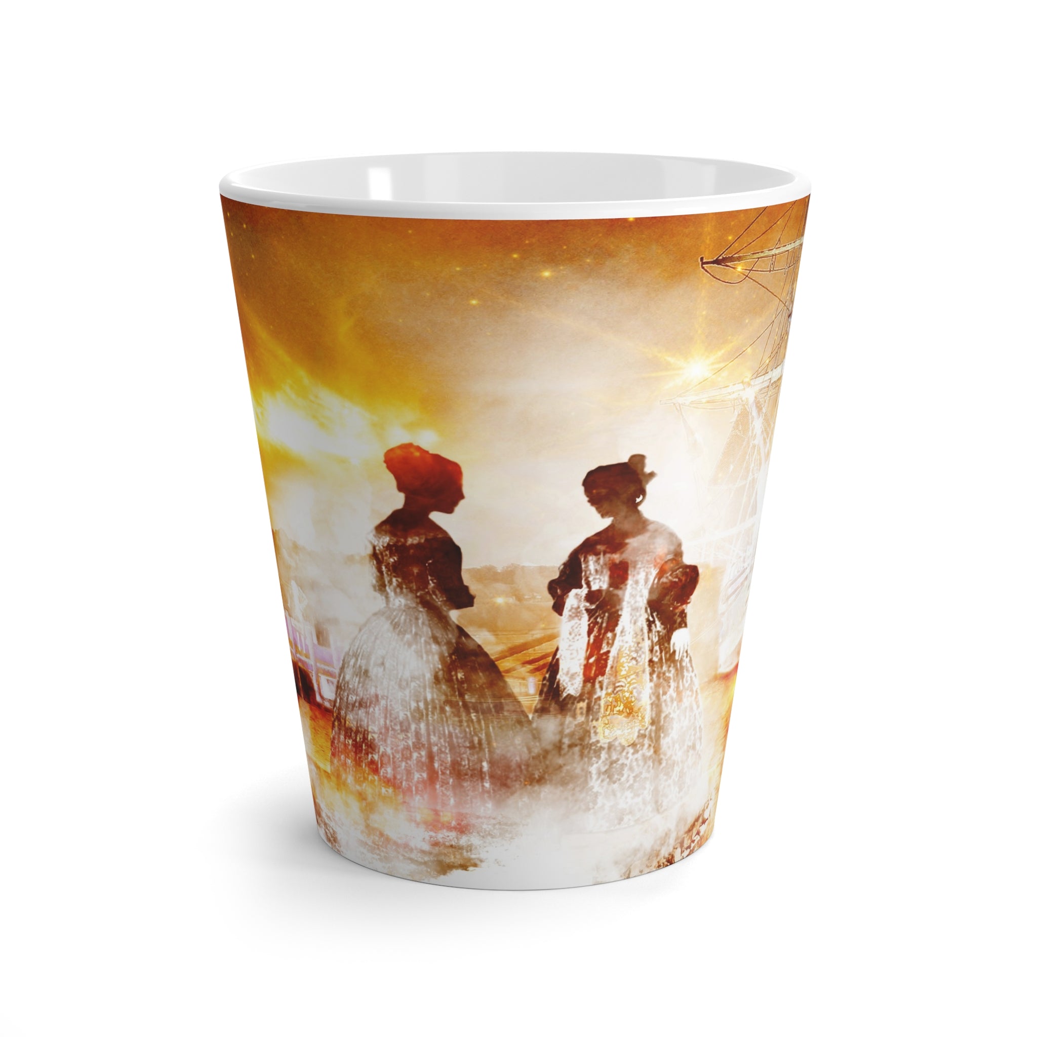 Samhain Eve Salem Harbor Dreams Latte Mug