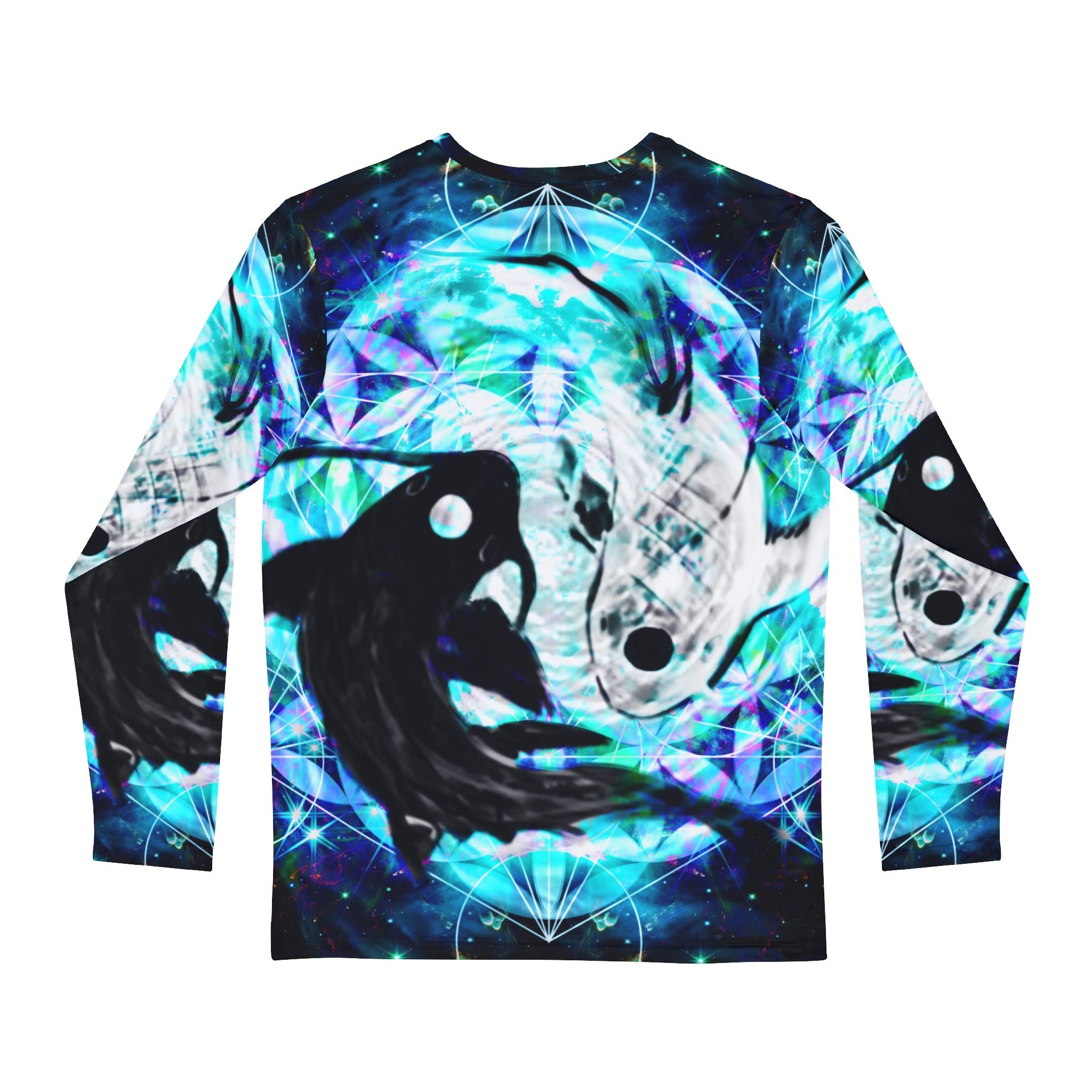 Katerina's Now and Forever Koi Meditations Men's Long Sleeve Shirt
