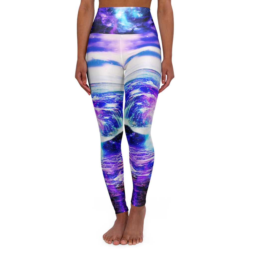 Mystic Majical Sea Dreams High Waisted Yoga Leggings