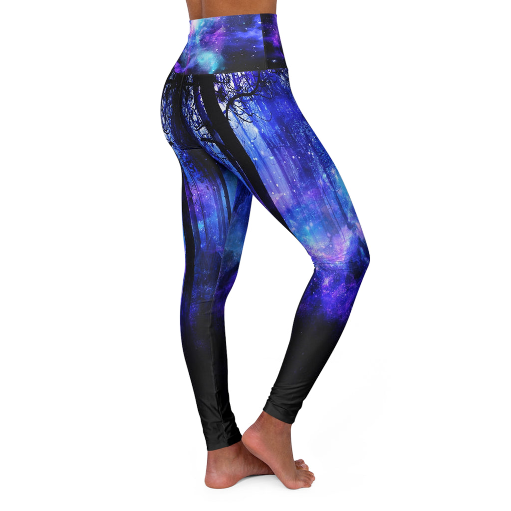 Mystic Night Mystic Dreams High Waisted Yoga Leggings