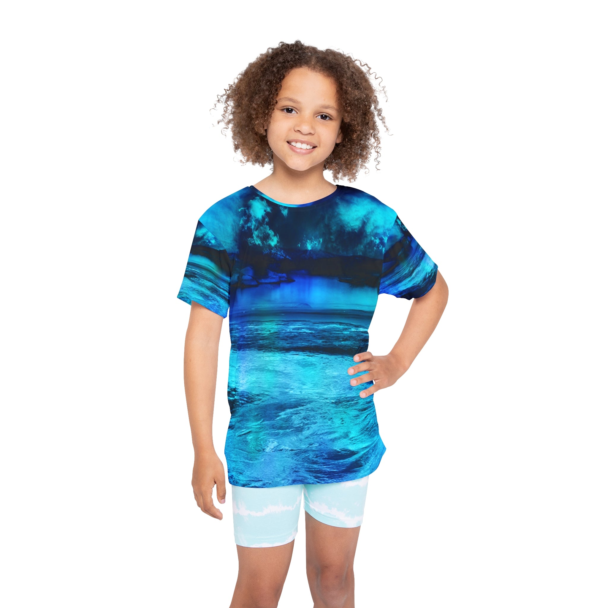 Dancing Light Dreams Kids Sports Jersey