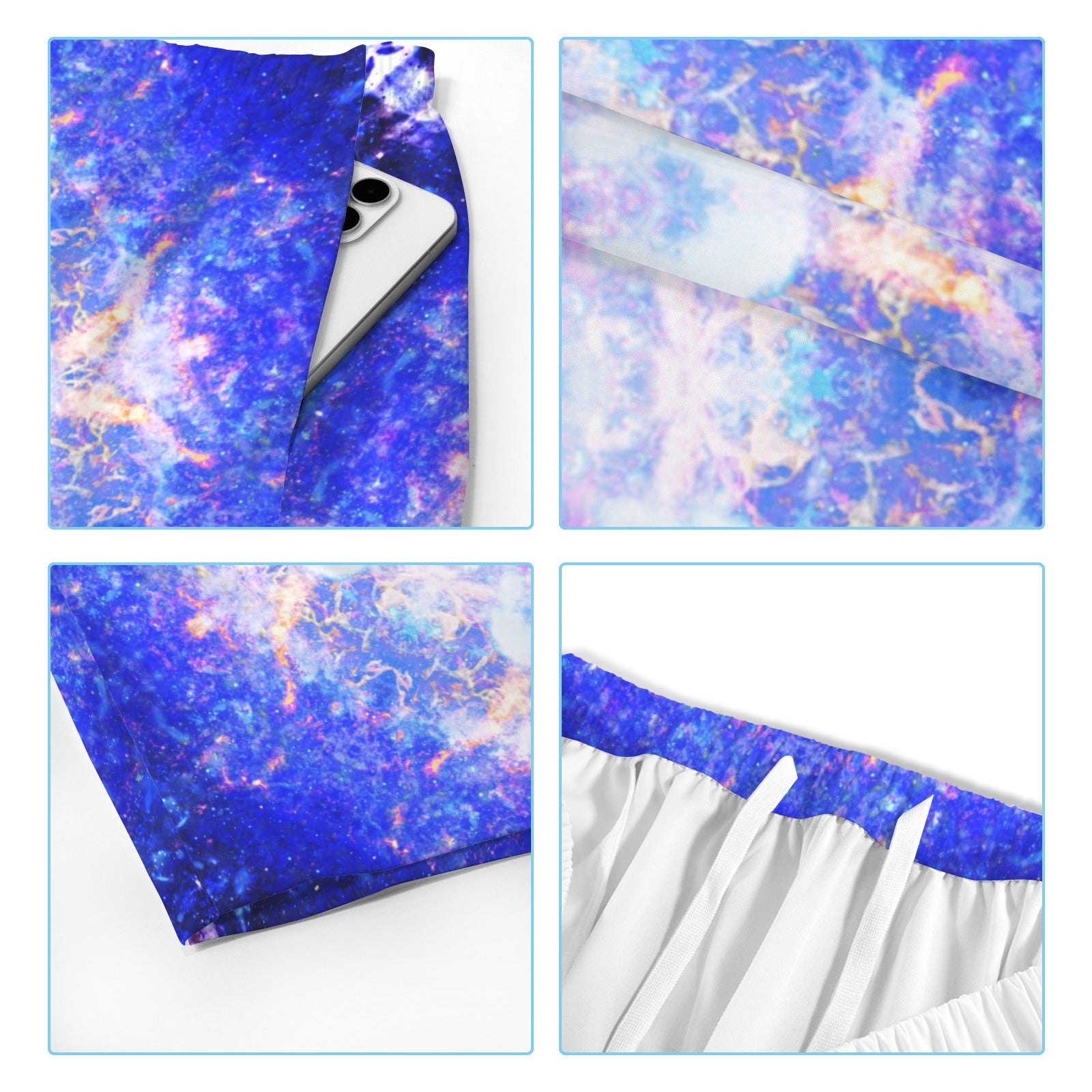 Amen Jin's Katerina's Afterall Desires Men's All Over Print Beach Shorts (Sets 26) | Ships from USA