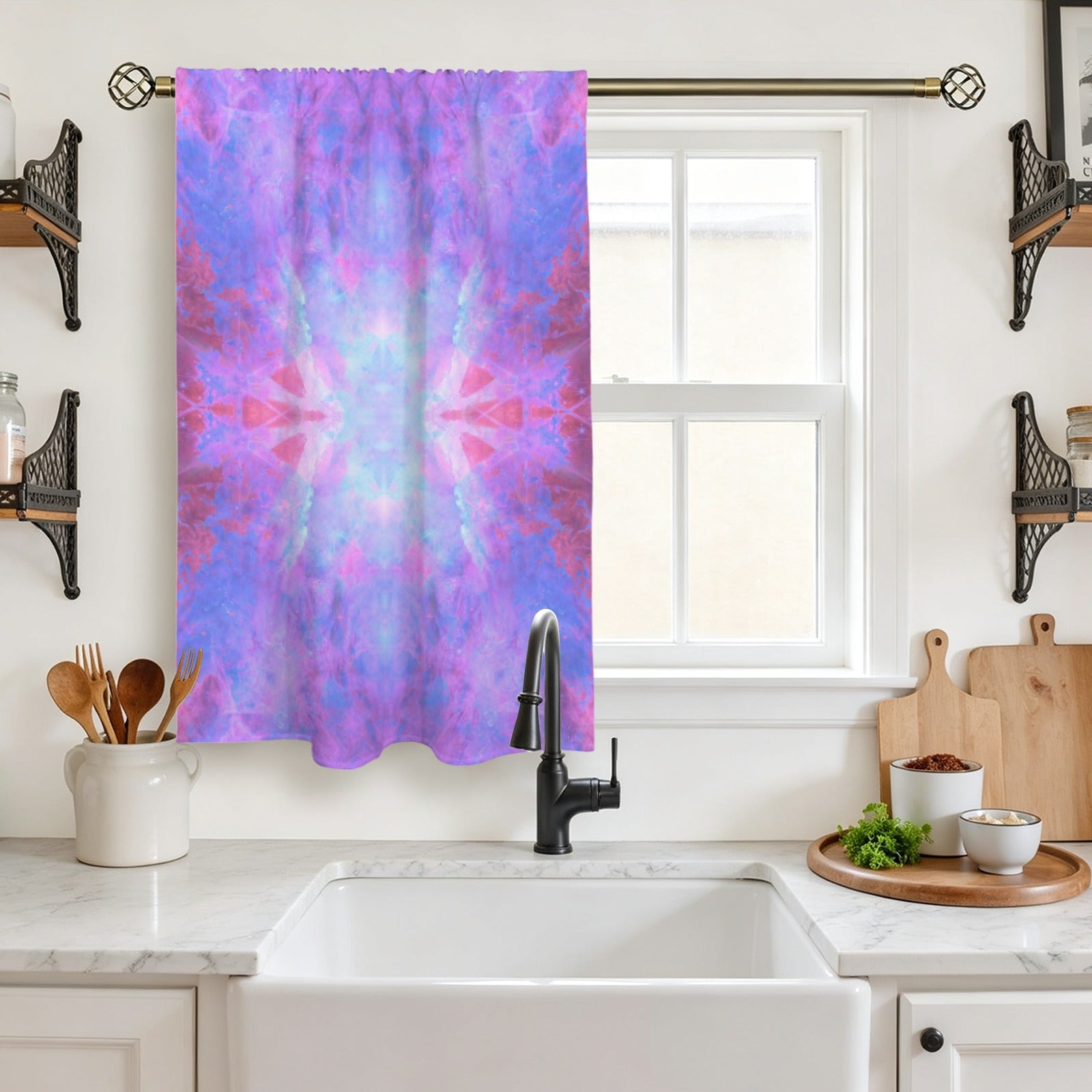 Katerina's Tomorrow Girl Desires Window Curtain 27.6" x 39.4" ( 1 Piece ) | Ships from USA
