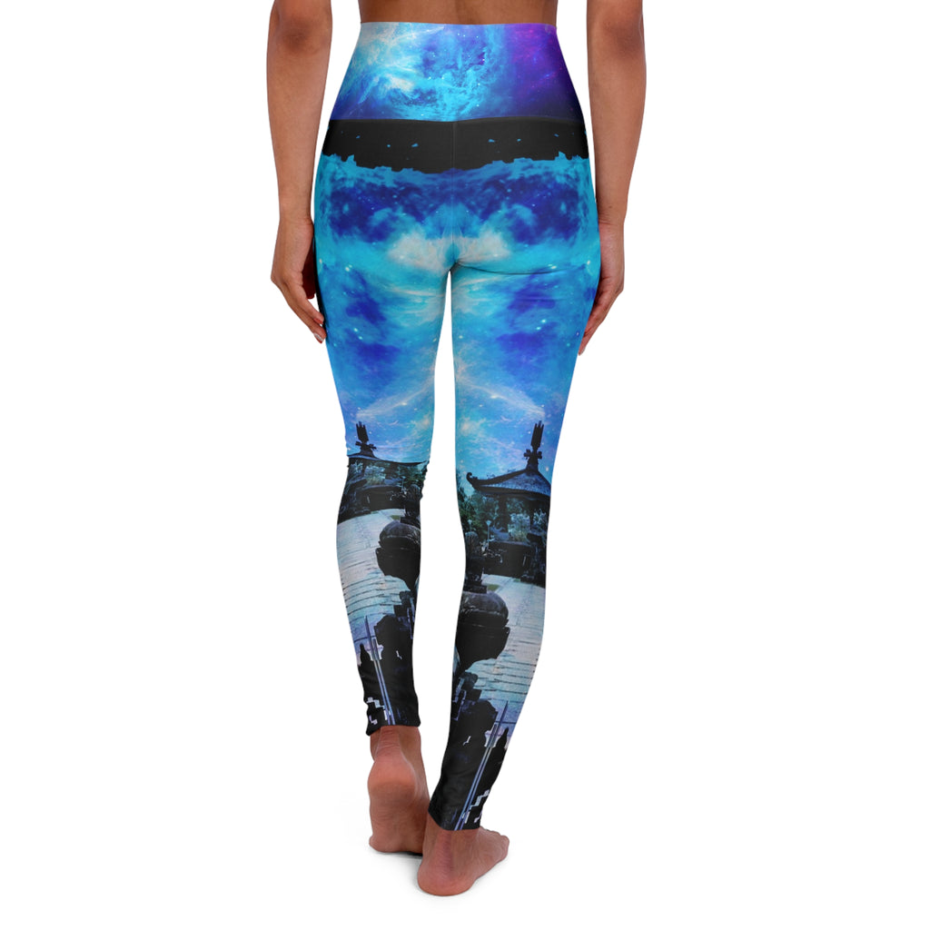 Creation's Heaven Balinese Dreams  High Waisted Yoga Leggings