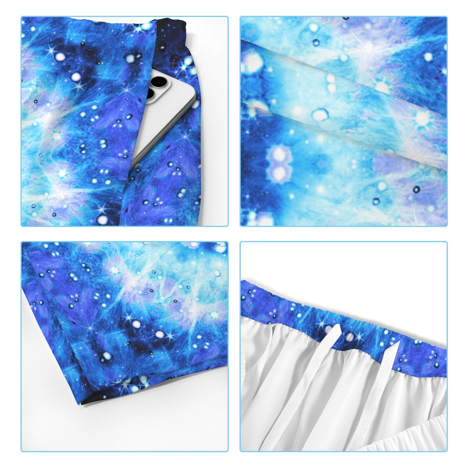 Katerina's Noel Nouvelette Desires Men's All Over Print Beach Shorts (Sets 26) | Ships from USA