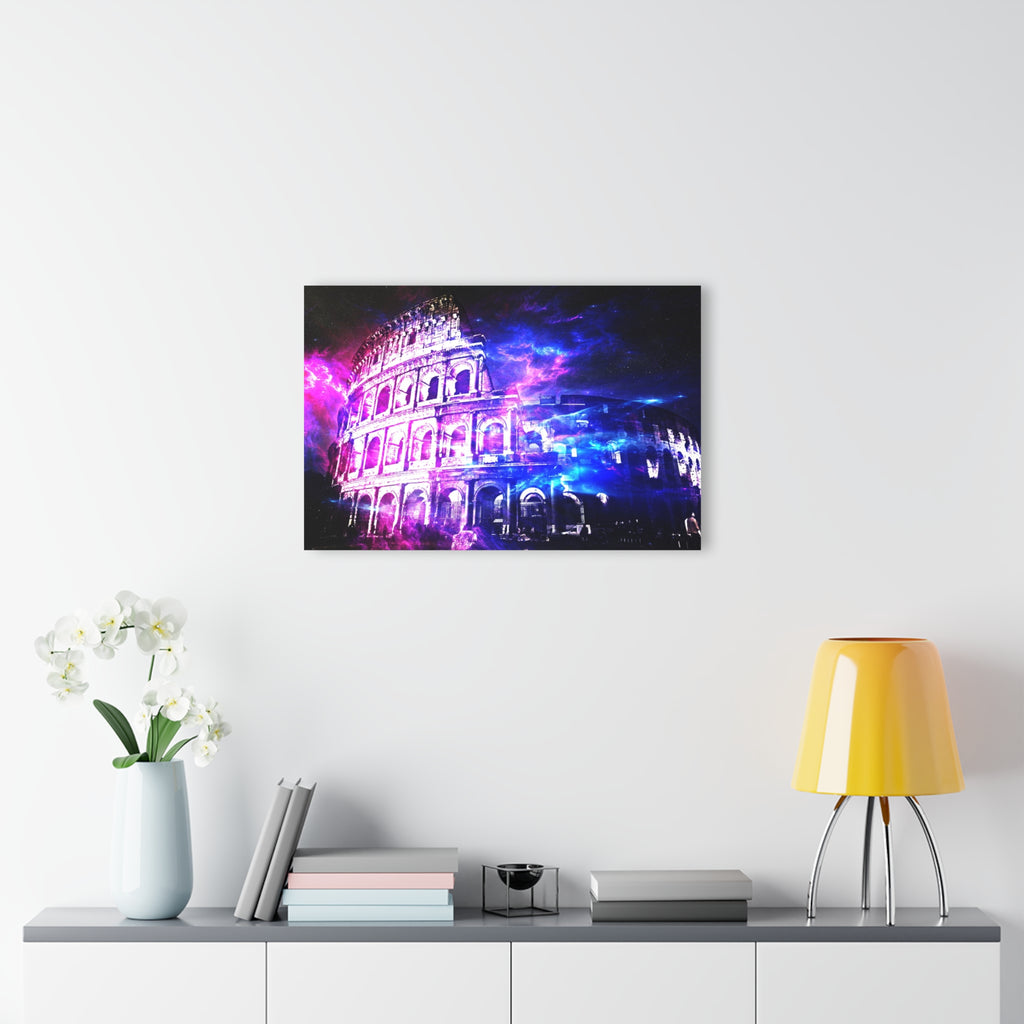Amethyst Dreams of Roman Patterns Past Acrylic Prints (French Cleat Hanging)