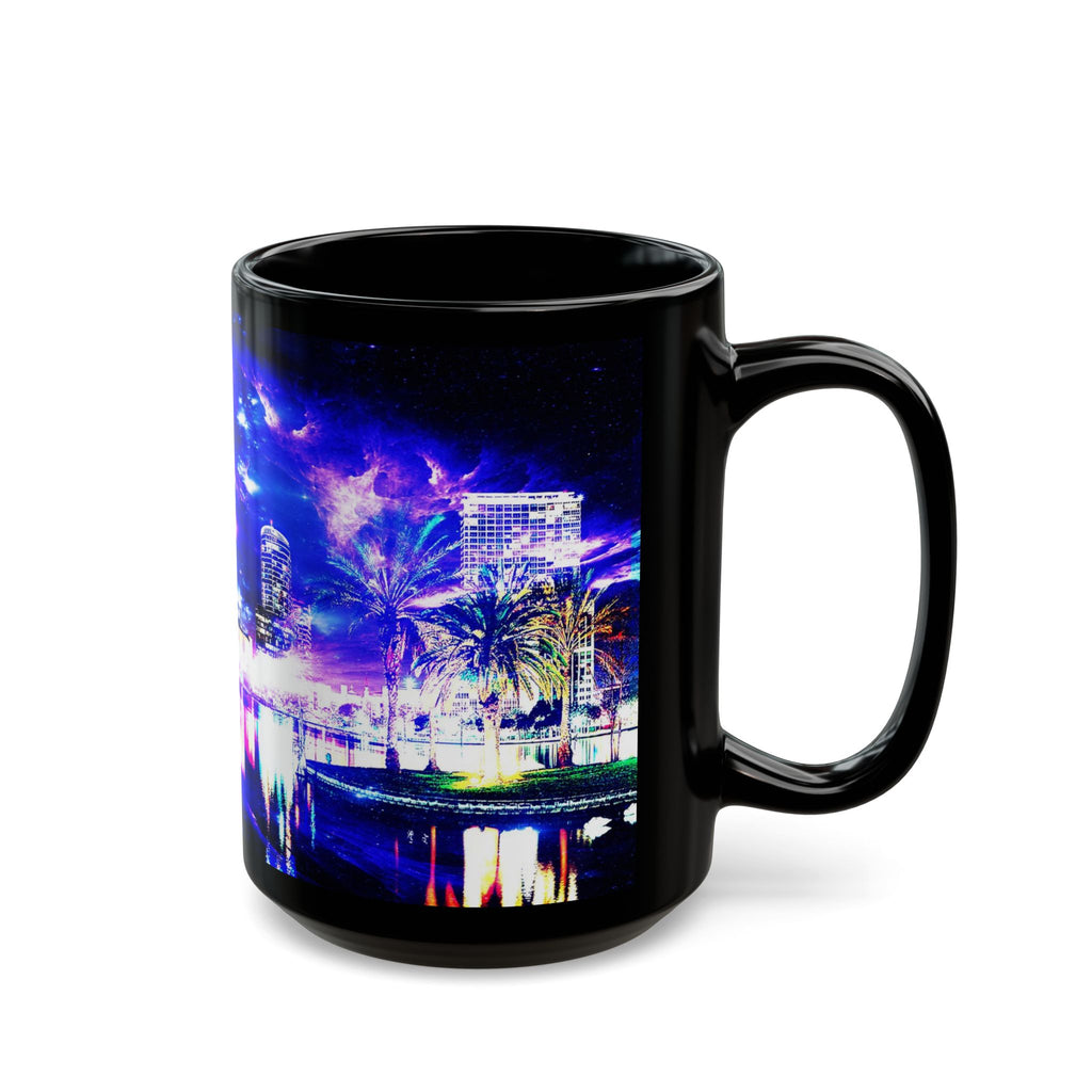 Amethyst Sapphire Orlando Dreams Black Mug
