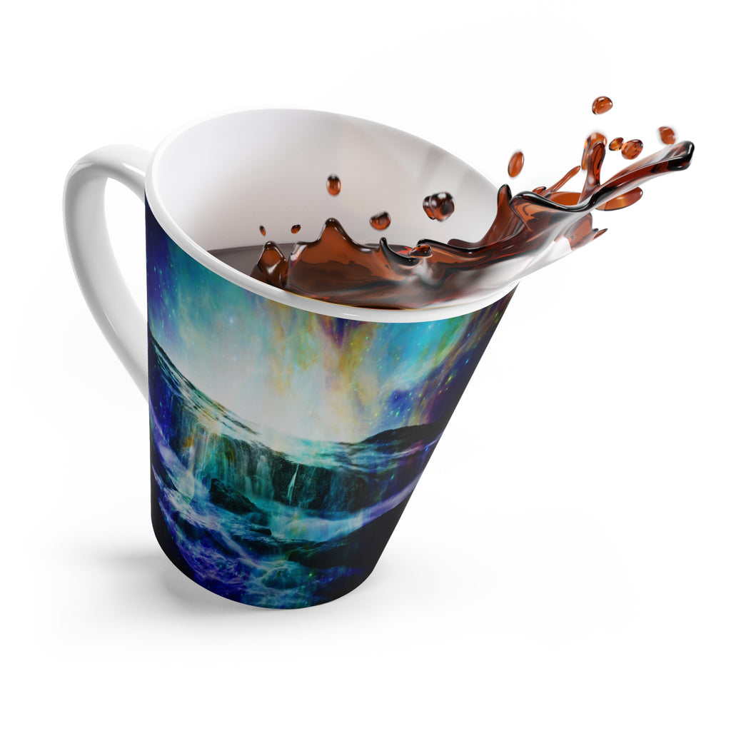 Cosmic Falls Dreams Latte Mug
