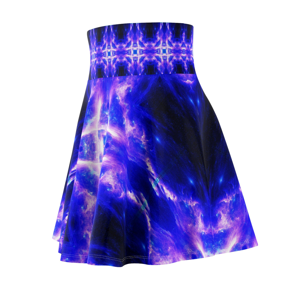 Katerina's Amethyst Sapphire Desires Women's Skater Skirt
